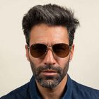 HAYWOOD, Brushed Bronze-Mineral Polarized Drivers Gold Cat 3 to 3, hi-res image number null