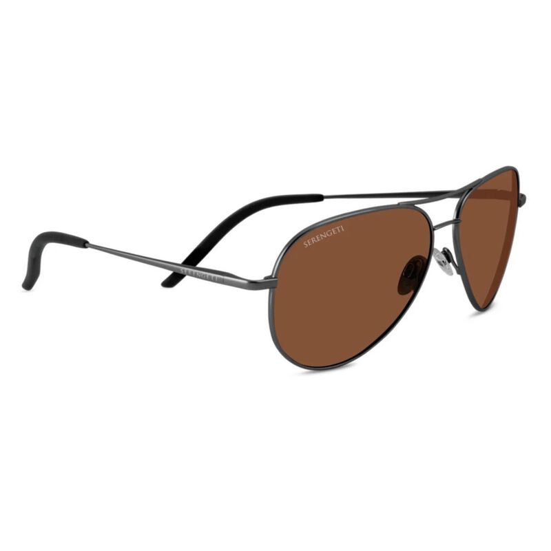 Serengeti CARRARA Unisex Pilot Sunglasses Ultra-Mineral Lens