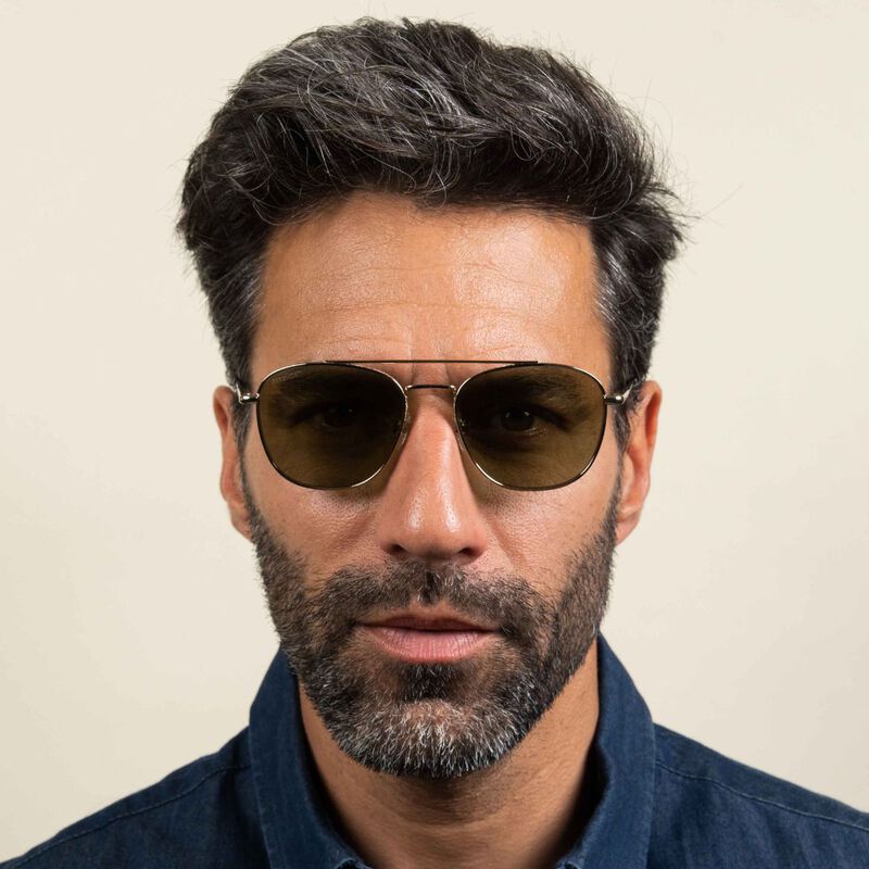 CARROLL, Shiny Light Gold-Mineral Polarized 555nm Cat 3 to 3, hi-res image number null