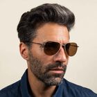 HAYWOOD, Brushed Bronze-Mineral Polarized Drivers Gold Cat 3 to 3, hi-res image number null