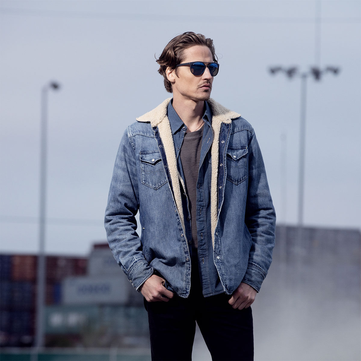 LERICI, Matte Dark Gray/Matte Dark Gunmetal-Mineral Polarized 555nm Blue Cat 2 to 3, hi-res image number null