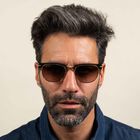 CHADWICK, Siny Crystal Shiny Light Gold Metal-Mineral Polarized 555nm Blue Cat 2 to 3, hi-res image number null