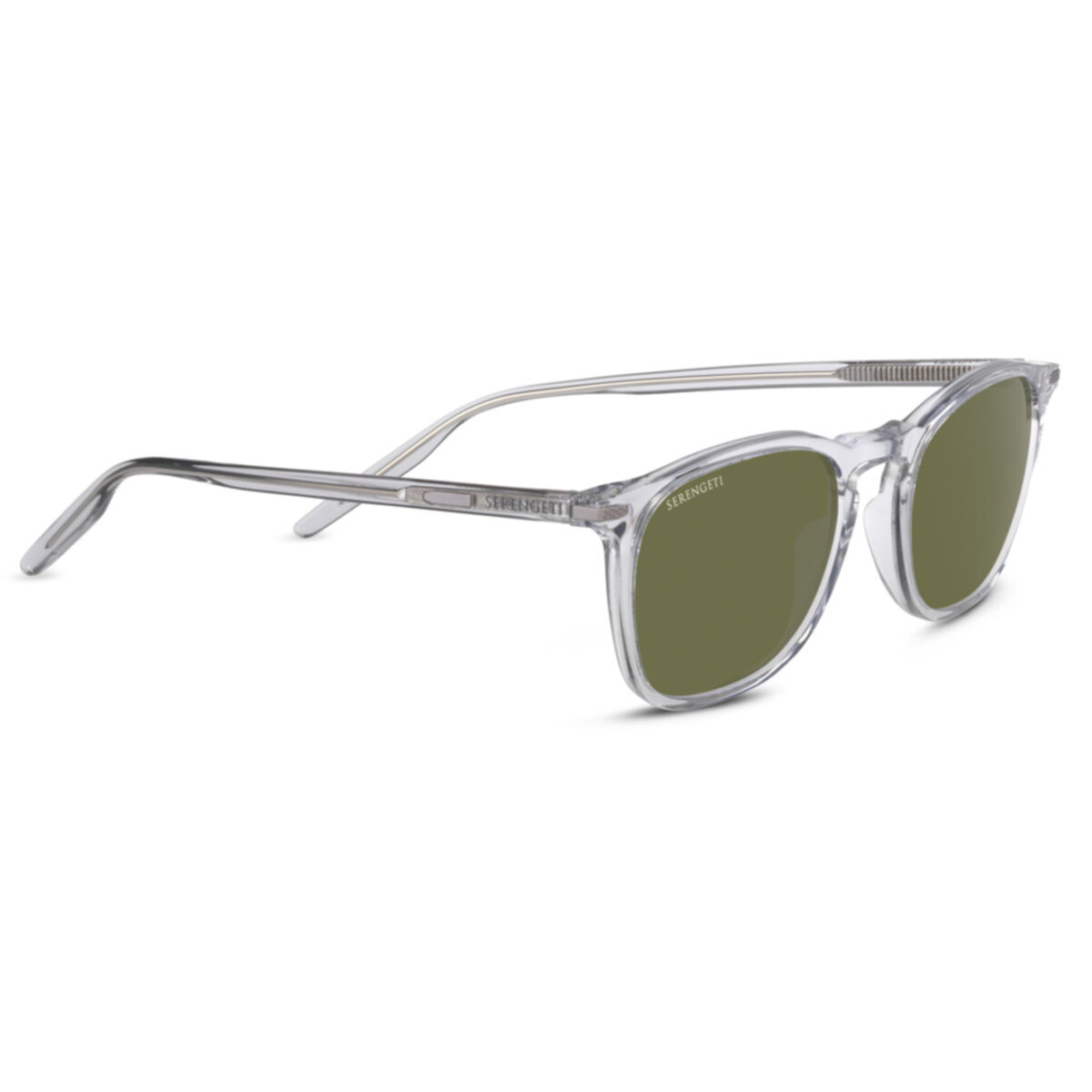 Serengeti Sunglasses Milano Polarised Glass Lens 52mm 7660 BLK 7661 DK TORT