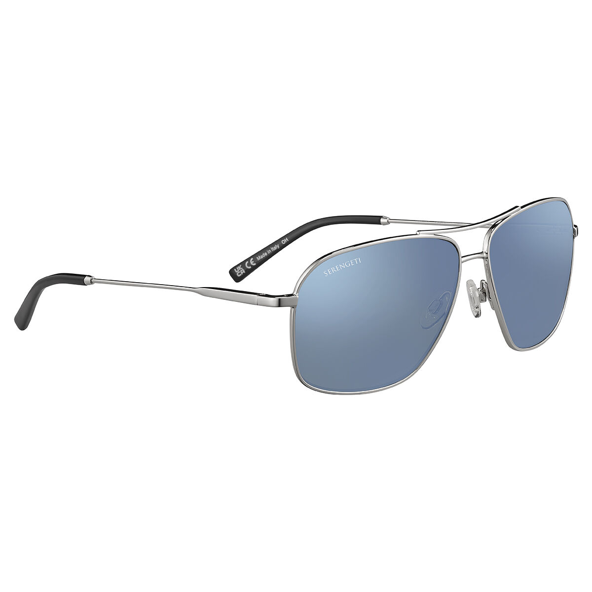 DORWINN, Shiny Silver-Mineral Polarized 555nm Blue Cat 2 to 3, hi-res image number null