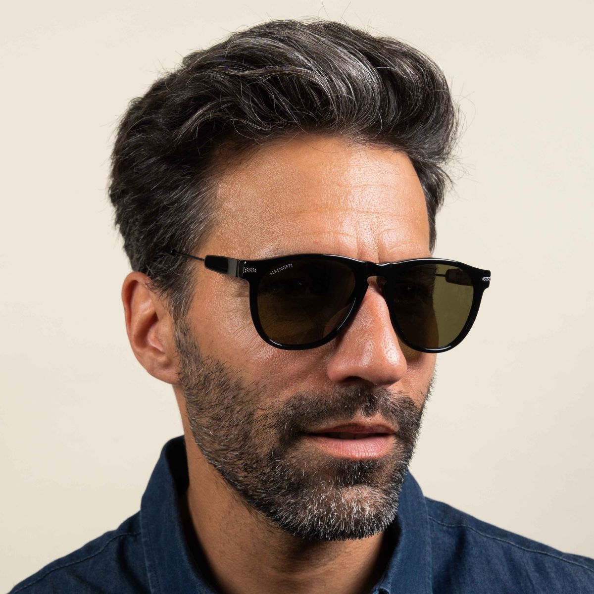 AMBOY, Shiney Honey Acetate with Shiny Light Gold Metal-Mineral Polarized Drivers Cat 2 to 3, hi-res image number null