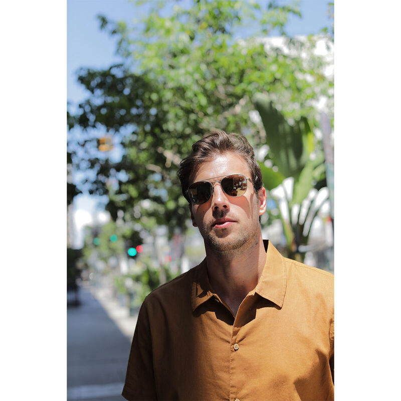 CARROLL, Matte Khaki-Mineral Polarized Drivers Gold Cat 3 to 3, hi-res image number null