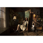 VINITA, Red Streaky Acetate with Shiny Silver Metal-Mineral Polarized 555nm Cat 3 to 3, hi-res image number null