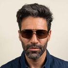 WAYNE, Shiny Light Gold-Mineral Non Polarized 555nm Cat 2 to 3, hi-res image number null