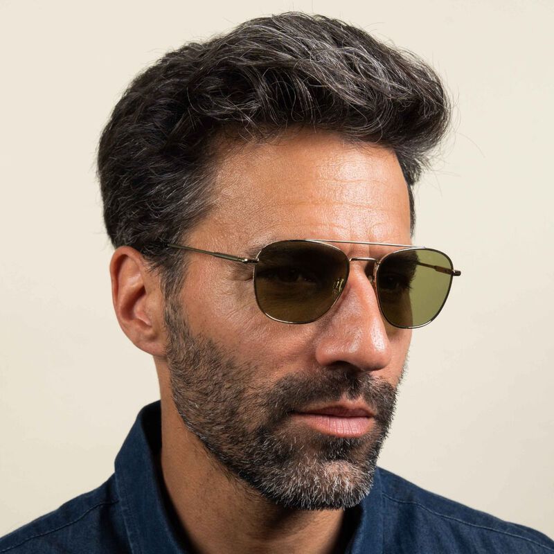 CARROLL, Shiny Light Gold-Mineral Polarized 555nm Cat 3 to 3, hi-res image number null