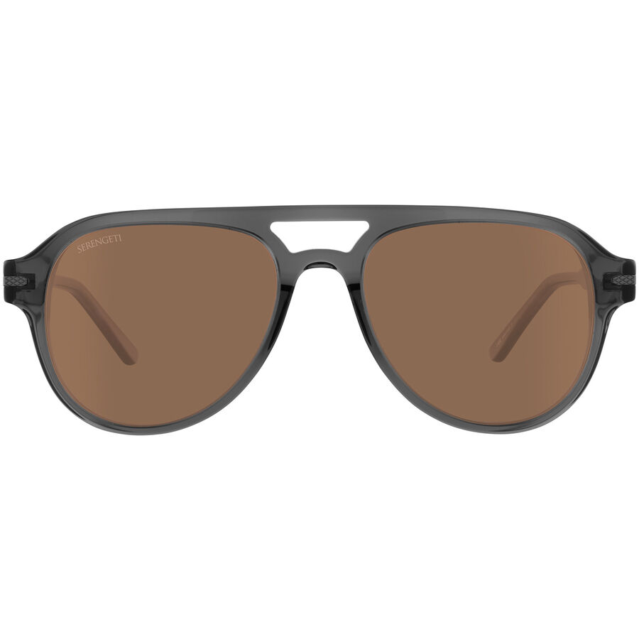 MATEO, Shiny Translucent Grey-Mineral Polarized Drivers Cat 2 to 3, hi-res